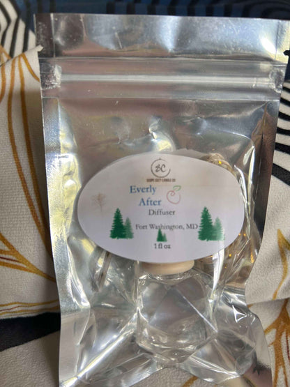 Every After Diffuser 1oz aroma diffuser with pine, cedar wood, cypress, juniper, apple, and ginger scent