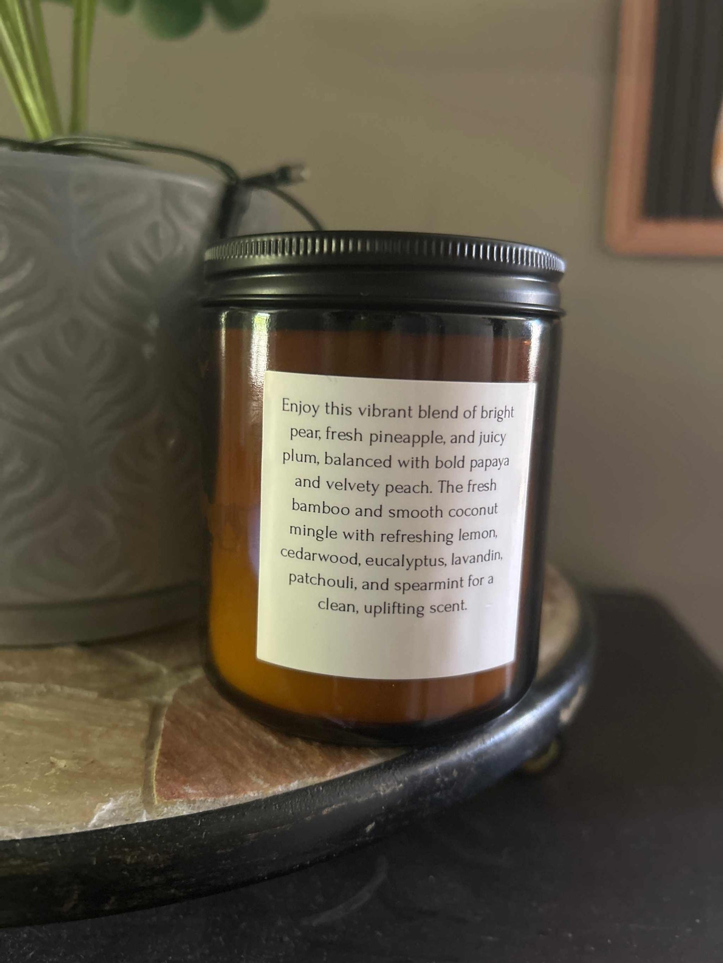 Coconut Bamboo Dream - Coconut Soy Scented Candle 7 oz - Scope Cozy Candle & Co