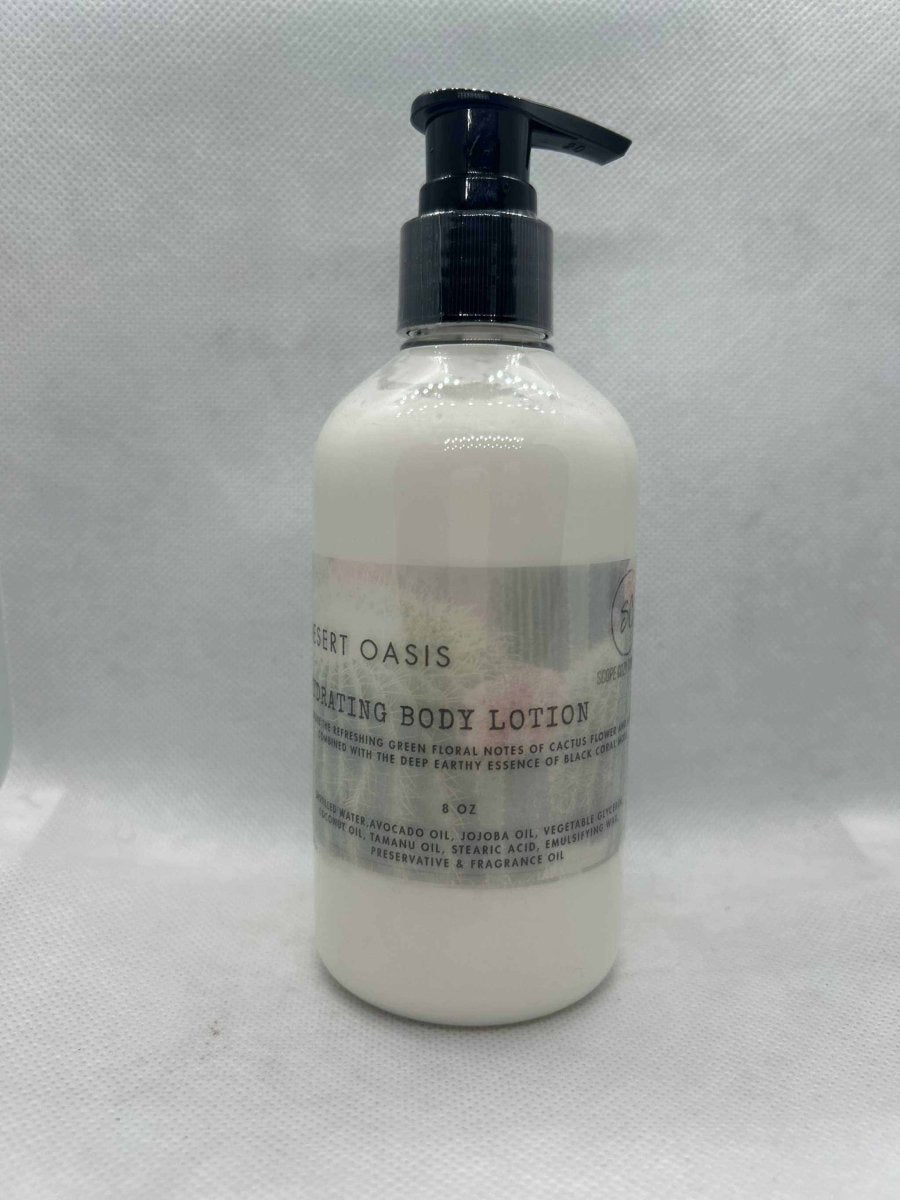 Desert Oasis Hydrating Body Lotion 8oz - Scope Cozy Candle & Co