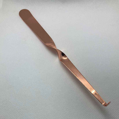 Rose gold smokeless wick dipper candle extinguishing tool for smokeless flame dousing